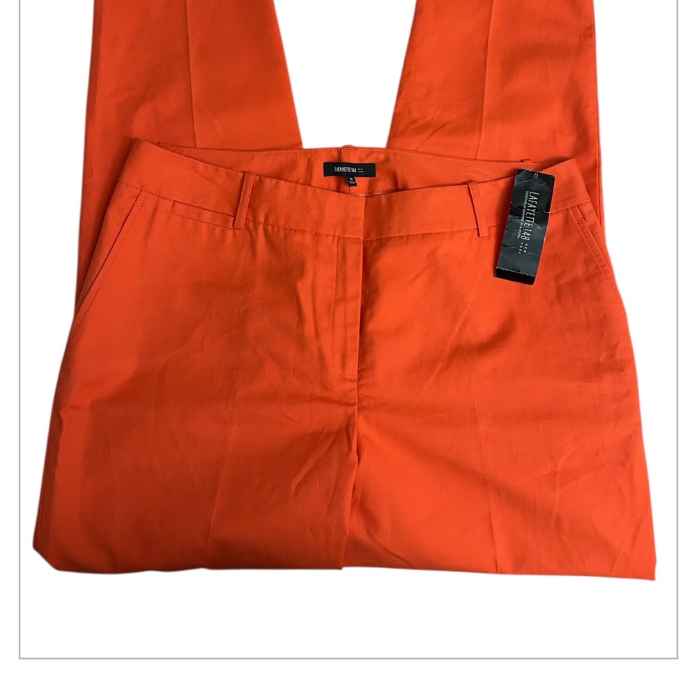 Lafayette 148 New York Orange Trousers